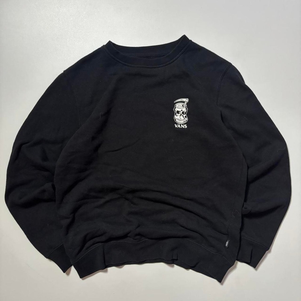 Vans Skull Logo Crewneck Sweatshirt - S